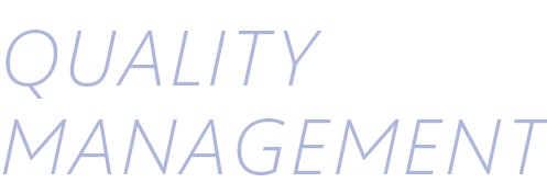 QUALITY MANAGEMENT